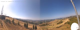 Monte Evangelo - Panoramica Sud - ore 10:00