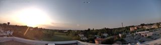 Correggio - Panoramica Nord - ore 19:00