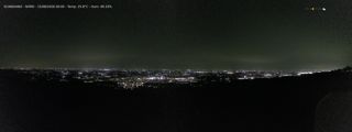 Monte Evangelo - Panoramica Nord - ore 00:00