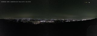Monte Evangelo - Panoramica Nord - ore 01:00