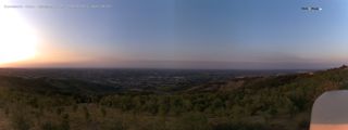 Monte Evangelo - Panoramica Nord - ore 20:00