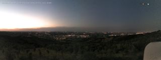 Monte Evangelo - Panoramica Nord - ore 21:00