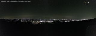 Monte Evangelo - Panoramica Nord - ore 23:00